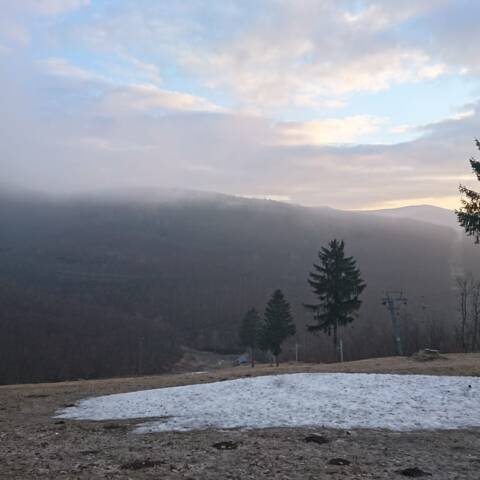 Ráno bolo mierne primrznuté.