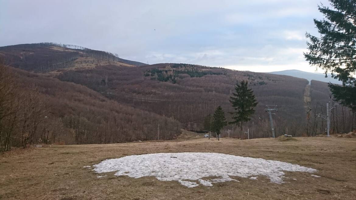 Ráno bola teplota mierne pod nulou.