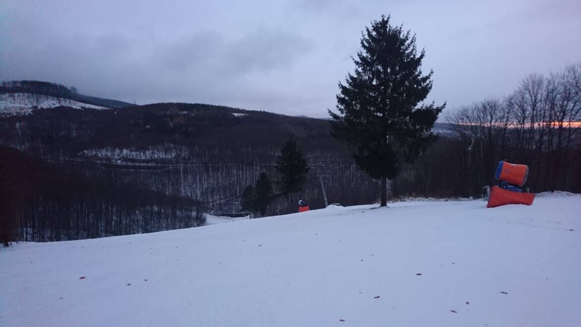 Pribudlo do 5 cm mokrého snehu.