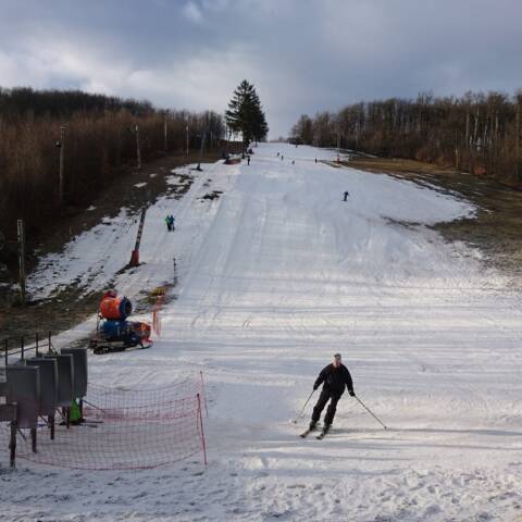 Slabý mráz trochu pomohol.