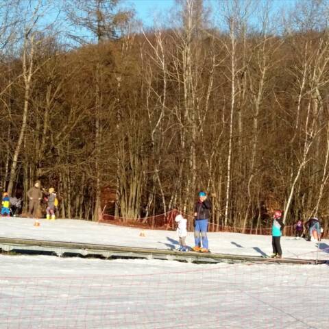 Prevádzka pásu SunKid 30 na Zochovej chate.