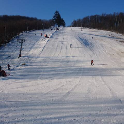 Dnes jarná lyžovačka.