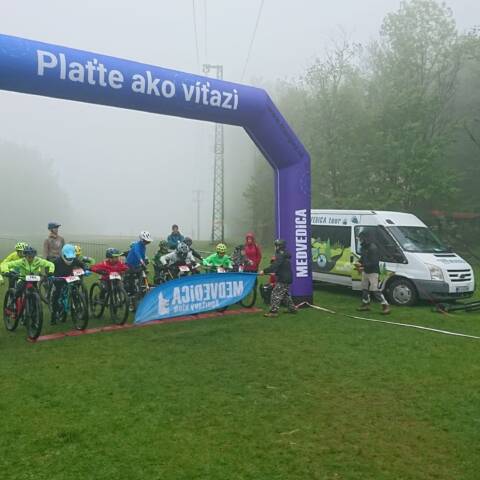 Preteky Medvedica Bike Tour – 1.kolo.