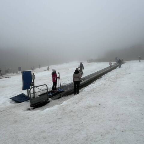 Pás na Zochovej chate je v prevádzke.