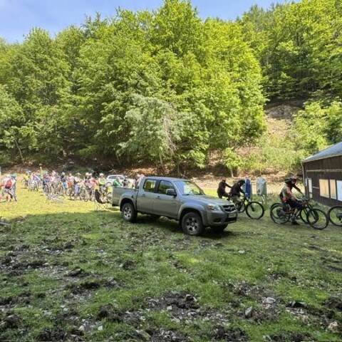 Prvý pojazd v tejto letnej sezóne.