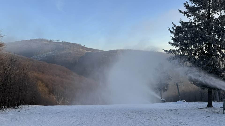 Dnes v noci teplota klesla.