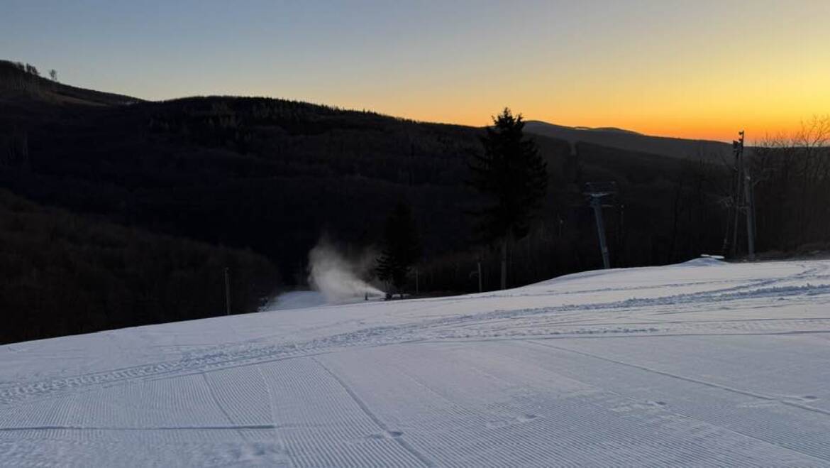 Today was finally a frost at night.