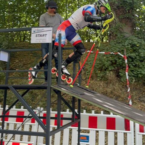 Inline alpine preteky cez víkend v Senci.