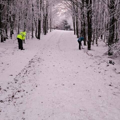 Informácia od správcu bežkárskych tratí.