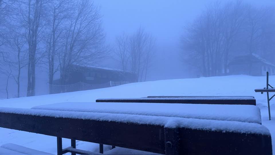 Fresh snow in both resorts.